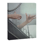 Melodic Bridge - Harp Canvas Print Gallery Image 6