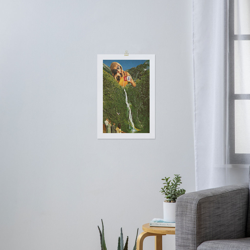 Milky Falls Art Print Gallery Image 3