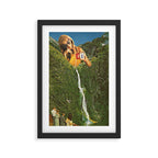 Milky Falls Framed Art Print Gallery Image 2