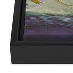 On Evil Beach - Shark Attack Framed Canvas Print Gallery Image 3