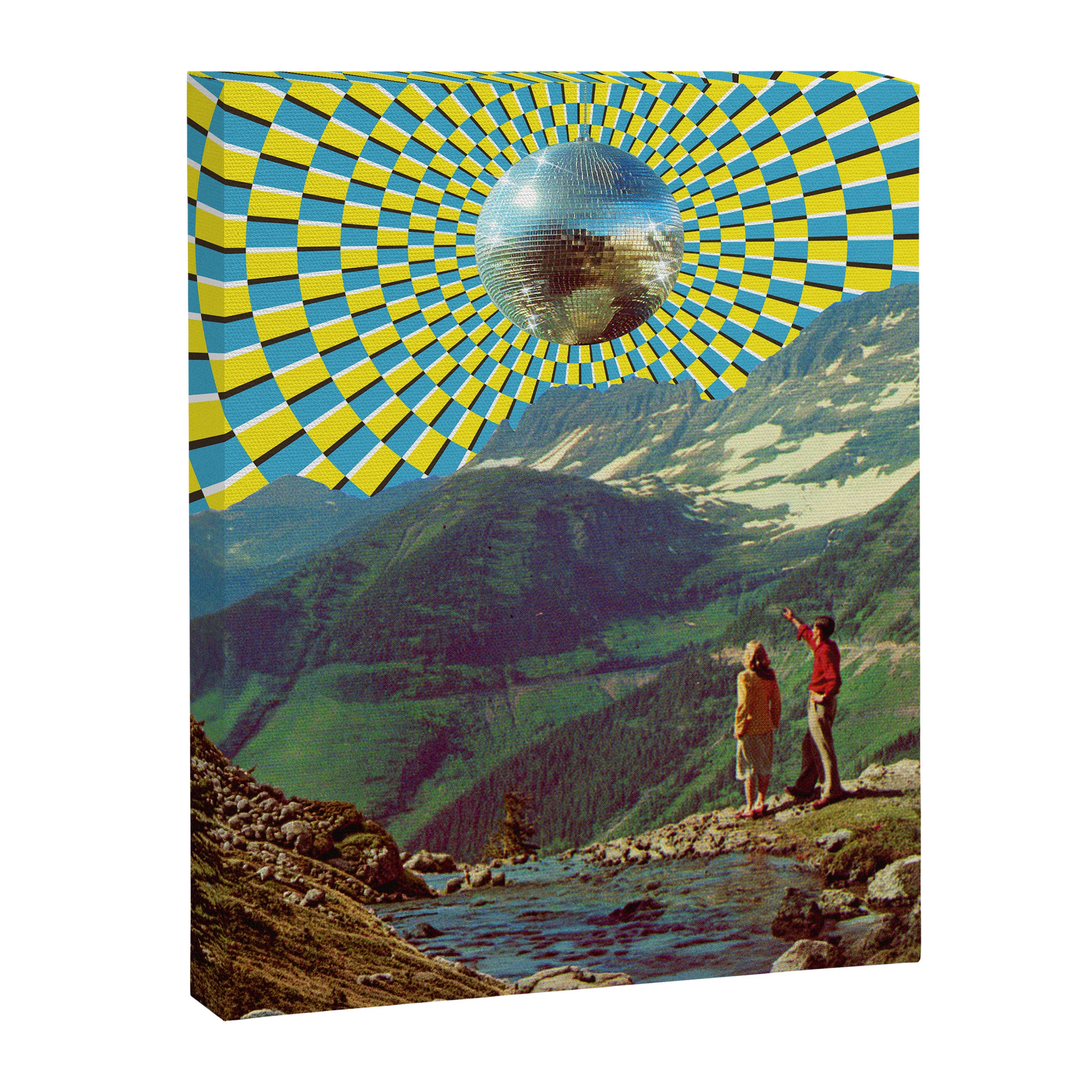 Peak Disco Boogie v2 Canvas Print Gallery Image 8