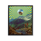 Peak Disco Boogie v2 Framed Canvas Print Gallery Image 8