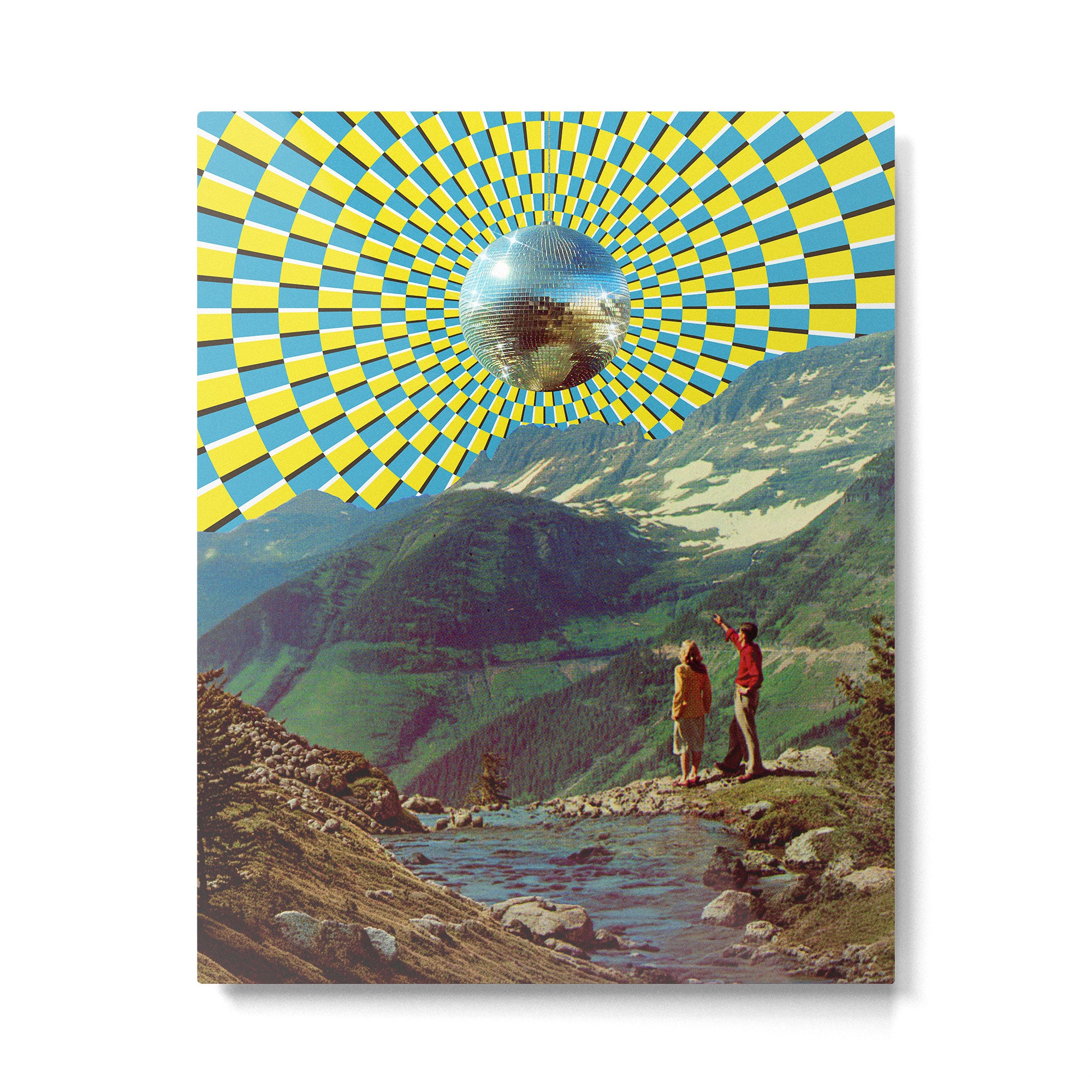 Peak Disco Boogie v2 Metal Print Gallery Image 6