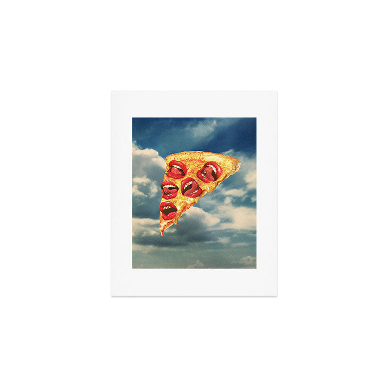 Pizza Euphoria - Pepperoni and Cheese Art Print Gallery Image 1