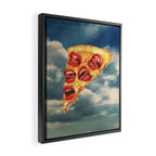 Pizza Euphoria - Pepperoni and Cheese Framed Canvas Print Gallery Image 2