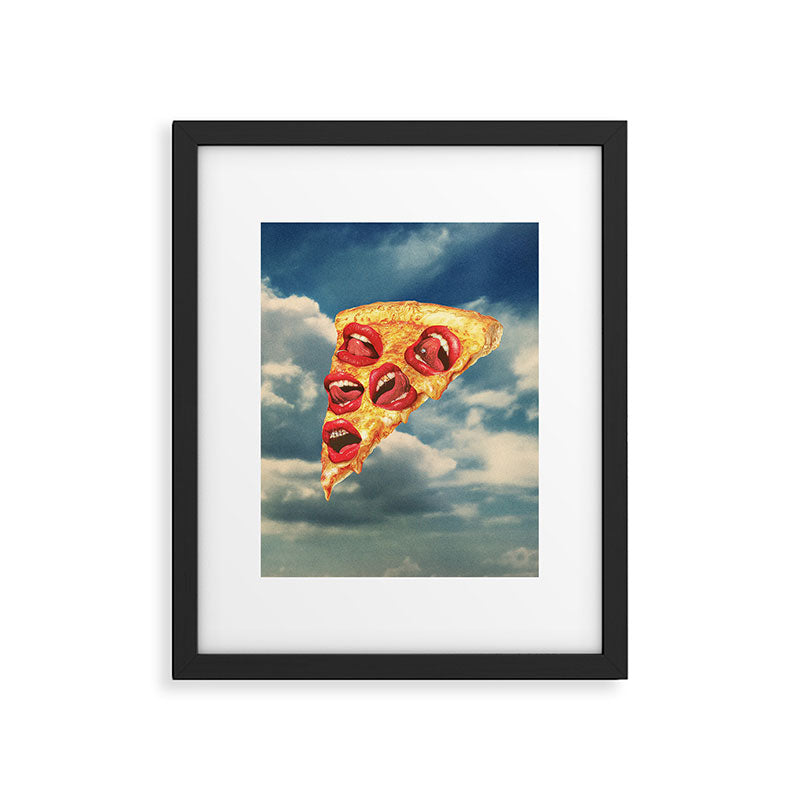 Pizza Euphoria - Pepperoni and Cheese Framed Art Print Gallery Image 5