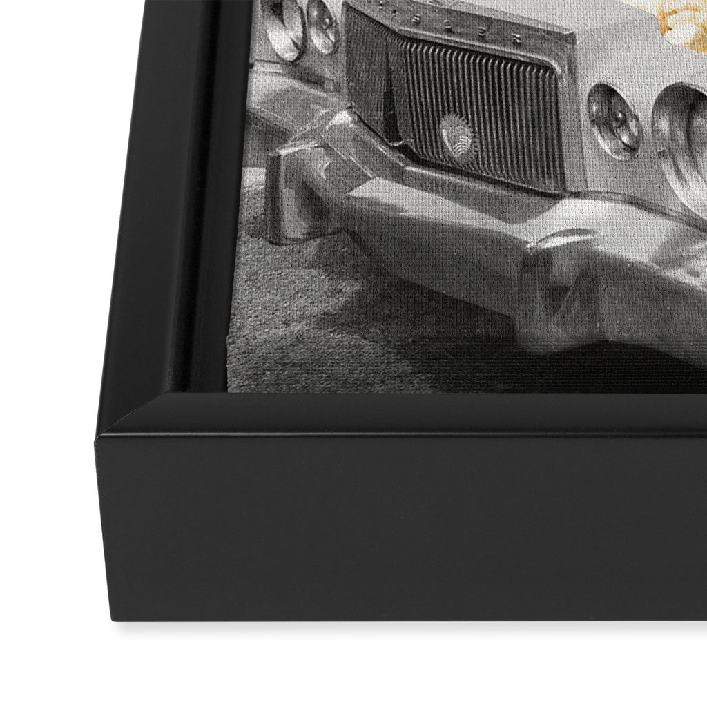 Pop the hood - Popcorn Car II Framed Canvas Print Gallery Image 3