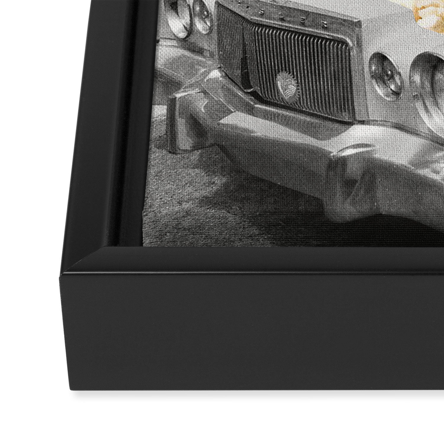 Pop the hood - Popcorn Car II Framed Canvas Print Gallery Image 3
