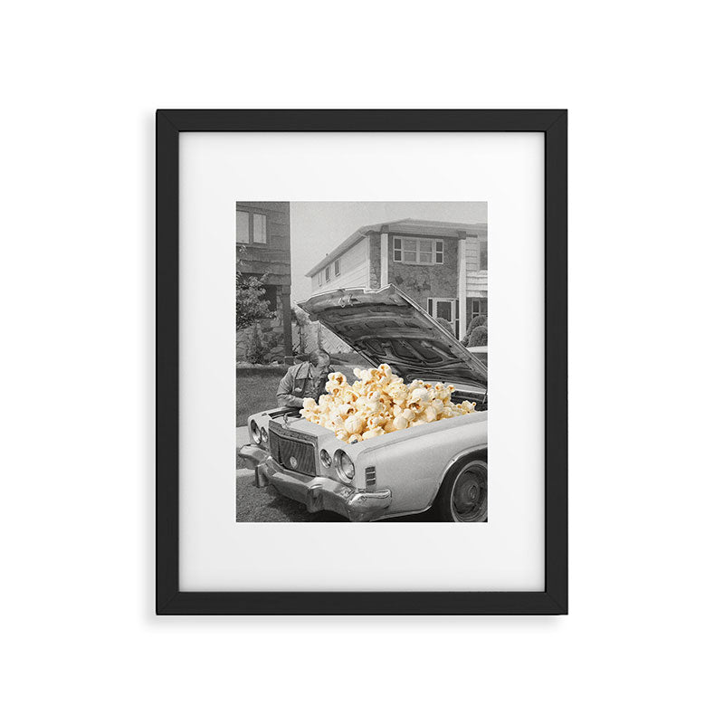 Pop the hood - Popcorn Car II Framed Art Print Gallery Image 4