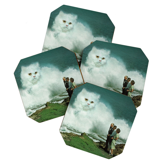 Purr-fect Cat Wave Coaster Gallery Image 1