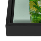 Retro Mojito Cocktail Framed Canvas Print Gallery Image 3