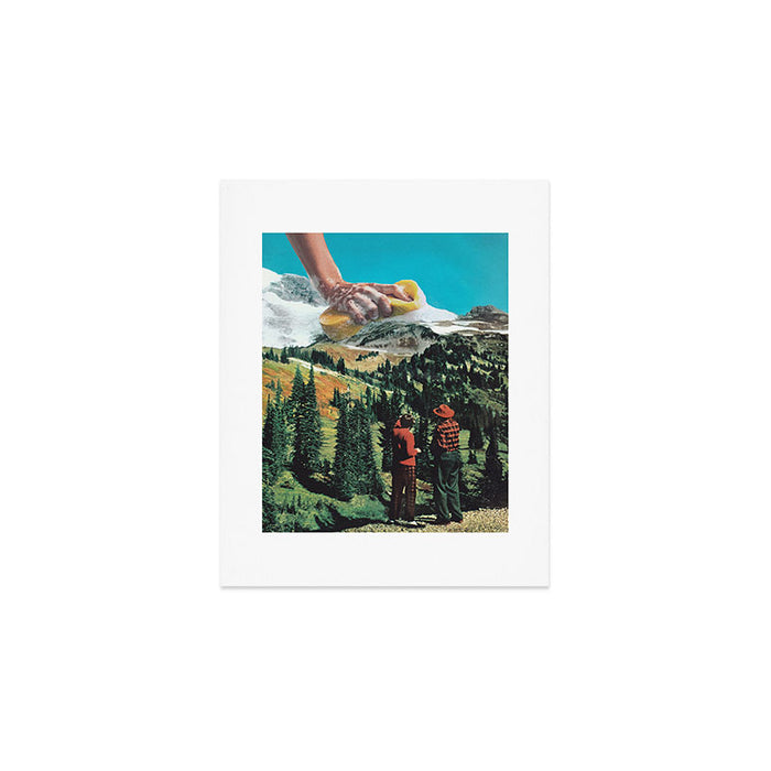 Rub-A-Dub Ridge / Mountain Scrub Art Print Gallery Image 1
