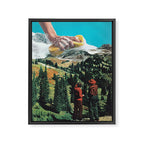 Rub-A-Dub Ridge / Mountain Scrub Framed Canvas Print Gallery Image 6