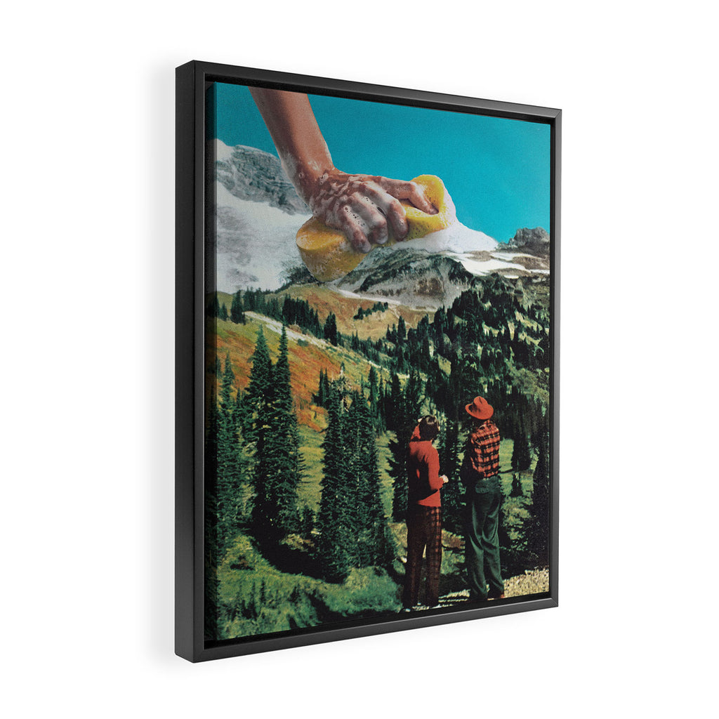 Rub-A-Dub Ridge / Mountain Scrub Framed Canvas Print Gallery Image 2
