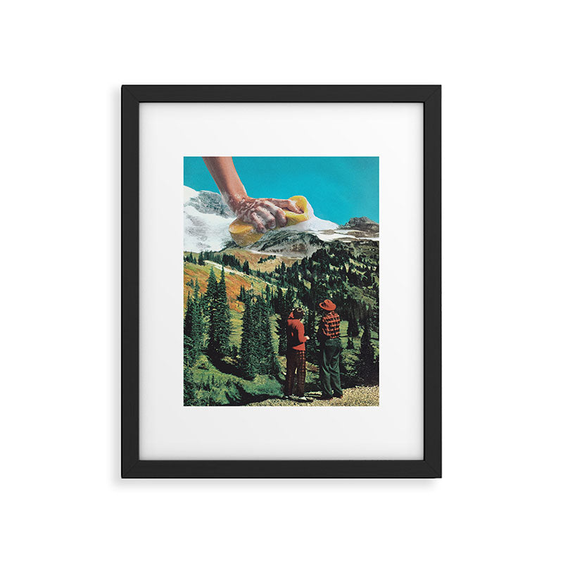 Rub-A-Dub Ridge / Mountain Scrub Framed Art Print Gallery Image 4