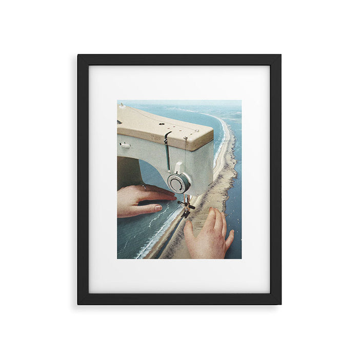 Seamstress Causeway II - Sewing Machine Framed Art Print Gallery Image 1