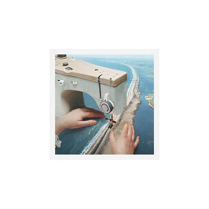 Seamstress Causeway - Sewing Machine Art Print Gallery Image 1