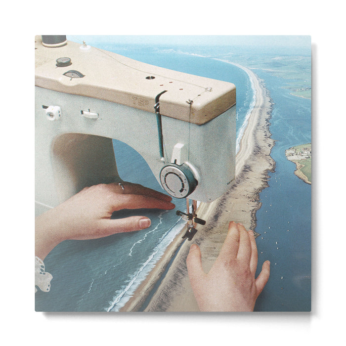 Seamstress Causeway - Sewing Machine Metal Print Gallery Image 1