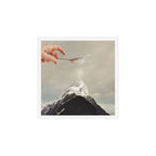 Sifted Summit - MP II Snow Sugar on Mountain Peak Art Print Gallery Image 1