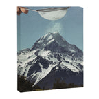 Sifted Summit - Snow Sugar on Mountain Peak Canvas Print Gallery Image 3