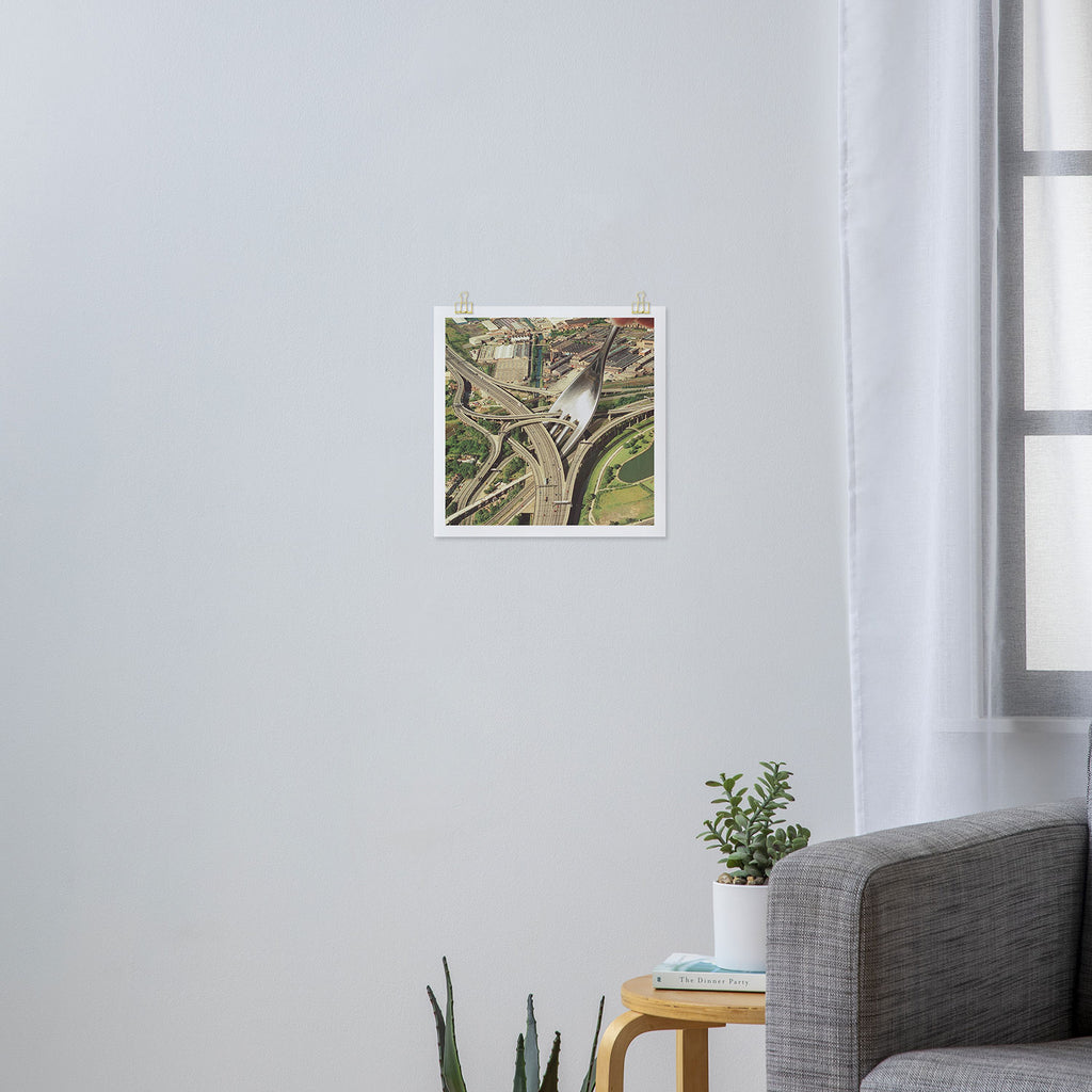 Spaghetti Junction Art Print Gallery Image 3