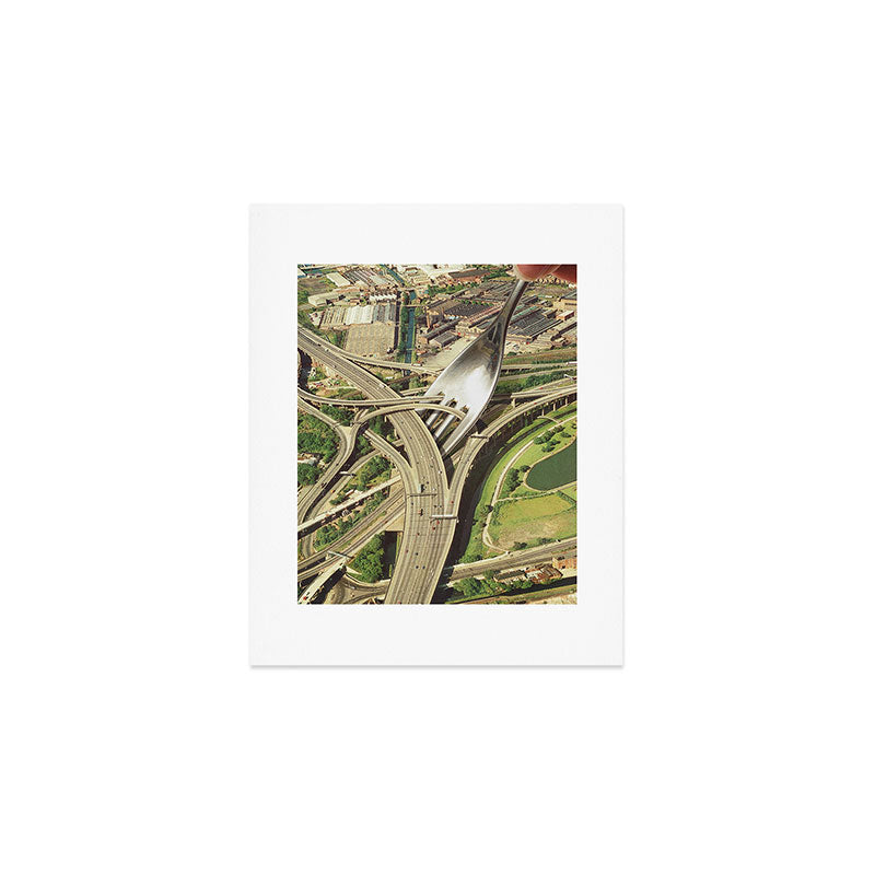 Spaghetti Junction II - Street Food Art Print Gallery Image 1