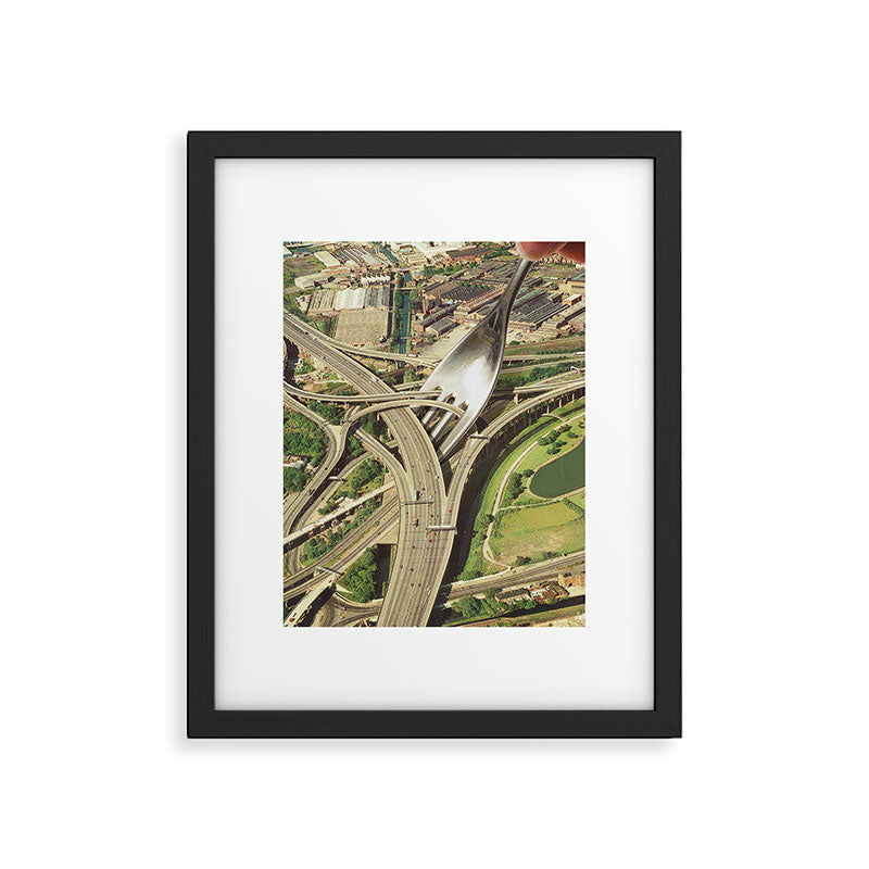 Spaghetti Junction II - Street Food Framed Art Print Gallery Image 5