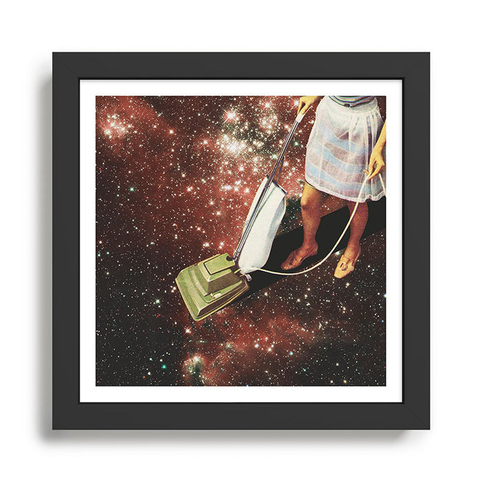 Star-dust - Vacuum cleaner Framed Art Print Gallery Image 1