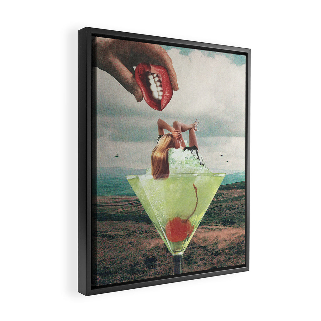 Surreal Margarita Framed Canvas Print Gallery Image 2