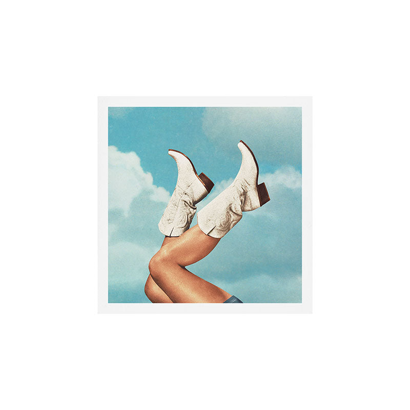 These Boots - Blue Sky Art Print Gallery Image 1