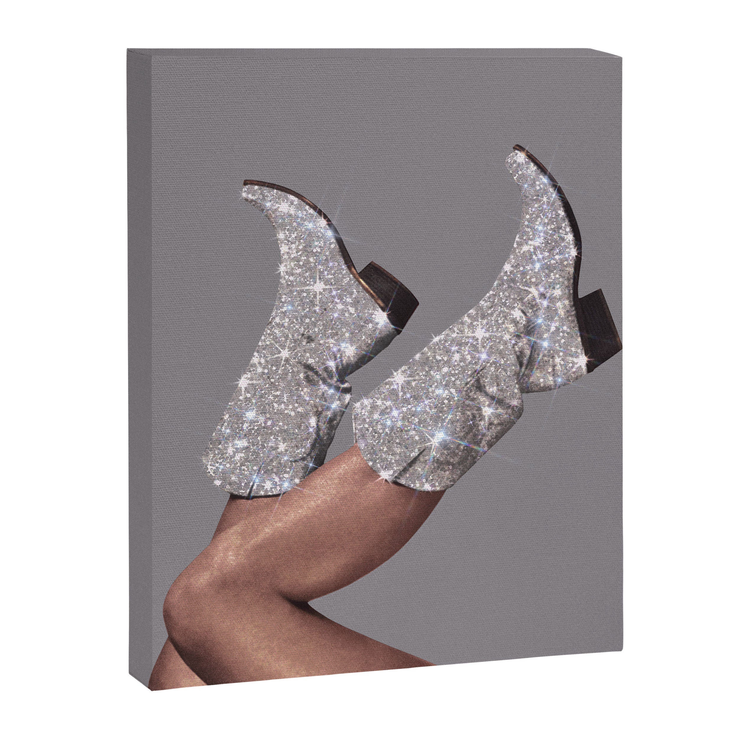 These Boots - Glitter After Hours Canvas Print Gallery Image 8