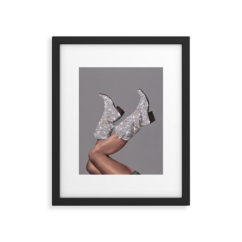These Boots - Glitter After Hours Framed Art Print Gallery Image 6