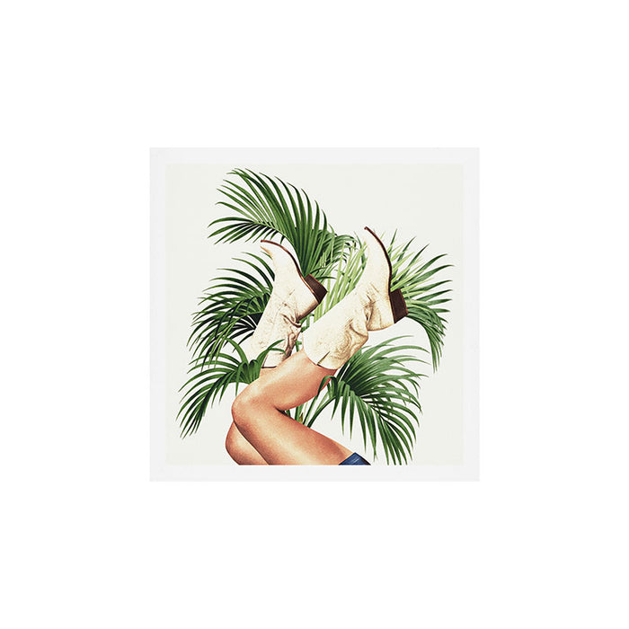 These Boots - Palm Leaves Art Print Gallery Image 1
