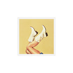 These Boots - Yellow Art Print Gallery Image 1