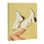 These Boots - Yellow II Canvas Print Gallery Image 6
