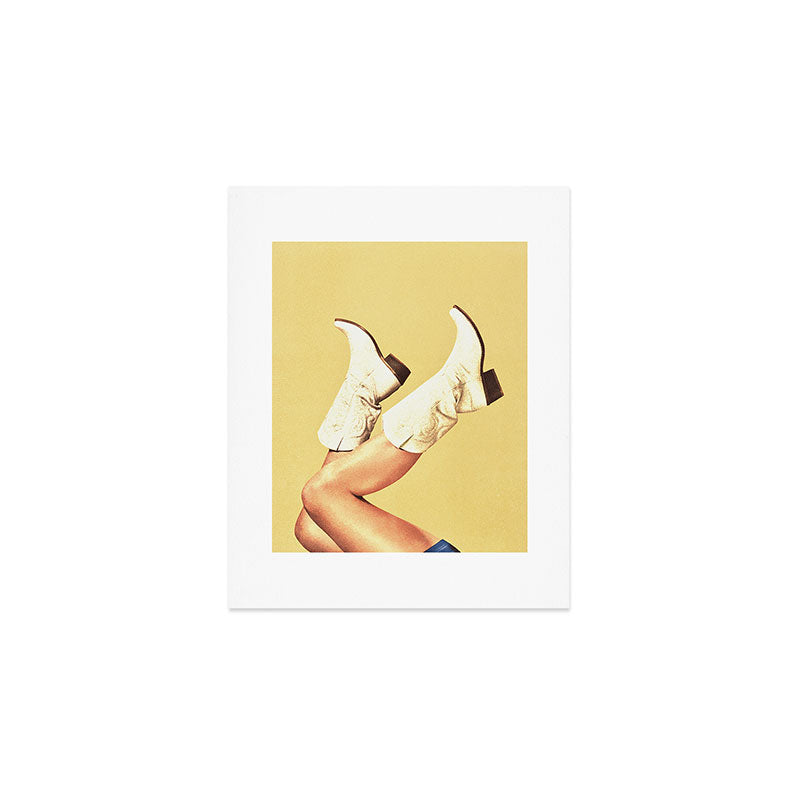 These Boots - Yellow II Art Print Gallery Image 1