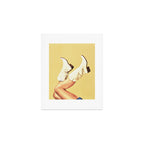 These Boots - Yellow II Art Print Gallery Image 1