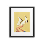 These Boots - Yellow II Framed Art Print Gallery Image 4