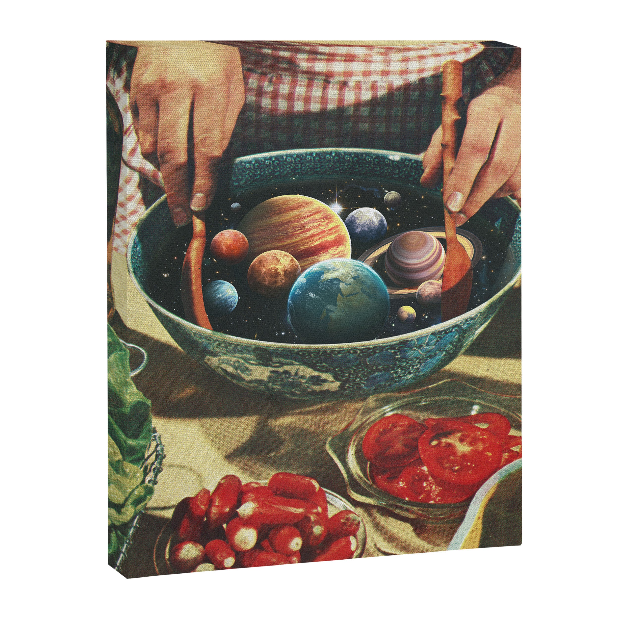 Universal Salad Toss II Canvas Print Gallery Image 6
