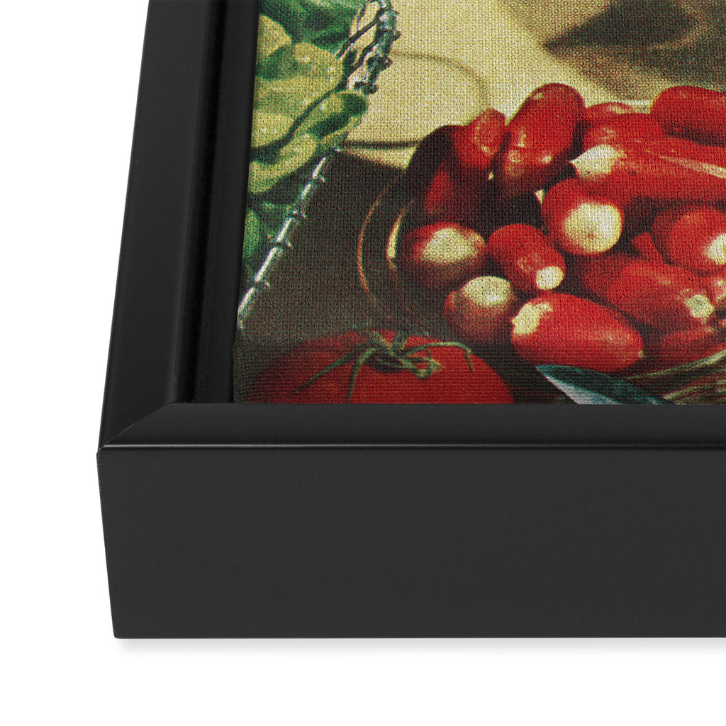 Universal Salad Toss II Framed Canvas Print Gallery Image 3