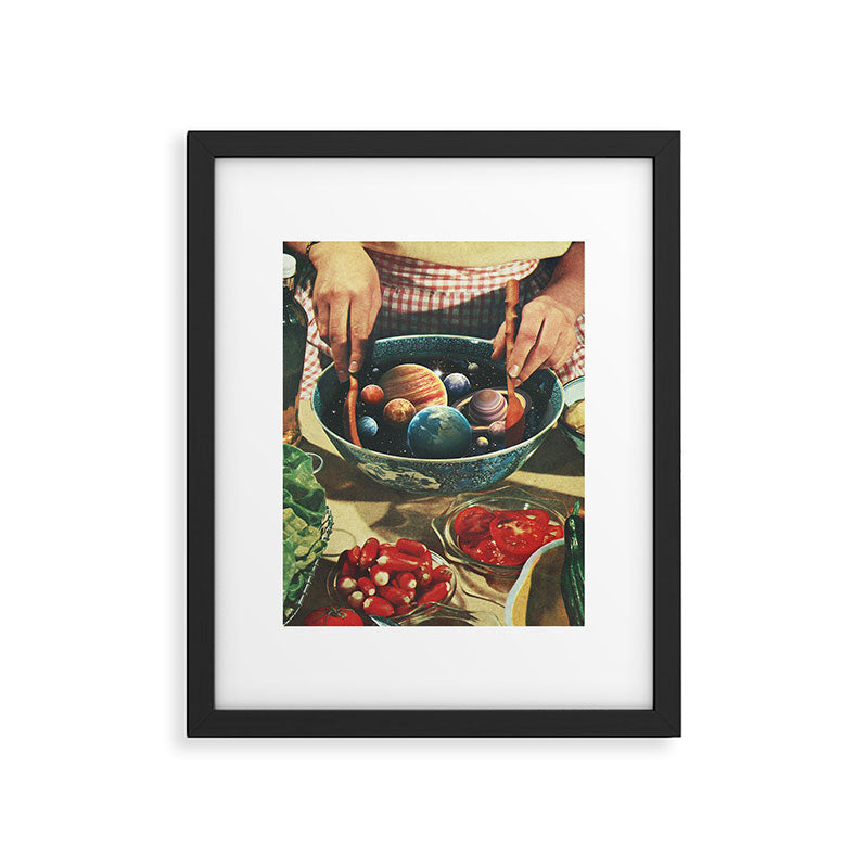 Universal Salad Toss II Framed Art Print Gallery Image 5