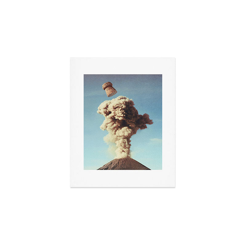 Volcanic Pop - Champagne Party Art Print Gallery Image 1