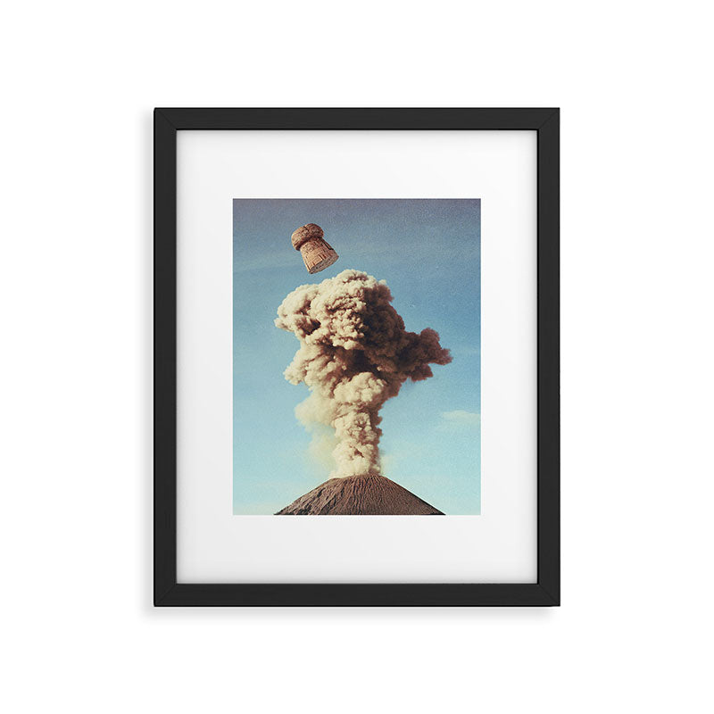 Volcanic Pop - Champagne Party Framed Art Print Gallery Image 6