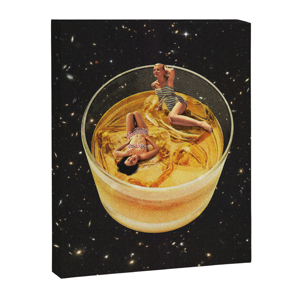 Whisky besties - Whiskey on the rocks Canvas Print Gallery Image 6