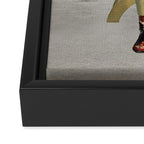 Yall Ready for This - Cat in the Desert Framed Canvas Print Gallery Image 3
