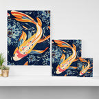 The Lotus Pond Canvas Print Gallery Image 3