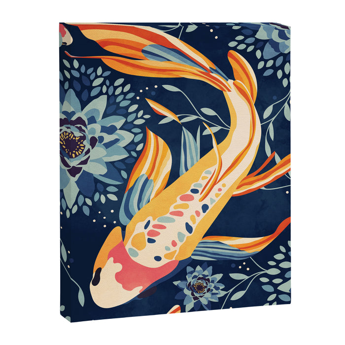 The Lotus Pond Canvas Print Gallery Image 1