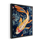 The Lotus Pond Framed Canvas Print Gallery Image 2
