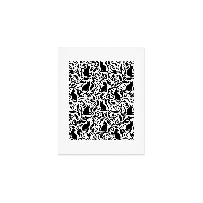 Black Cats II Art Print Gallery Image 1