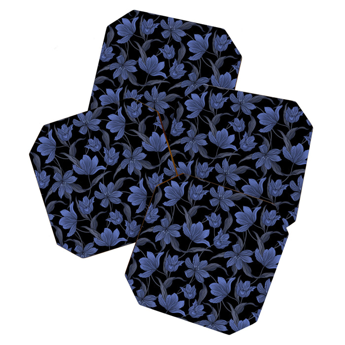 Blue Lilies Coaster Gallery Image 1